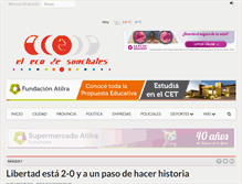 Tablet Screenshot of elecodesunchales.com.ar